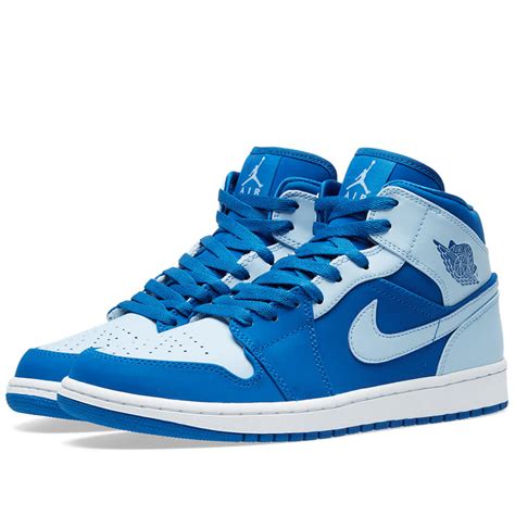 nike air jordans 1 mid blue|jordan 1 mid for sale.